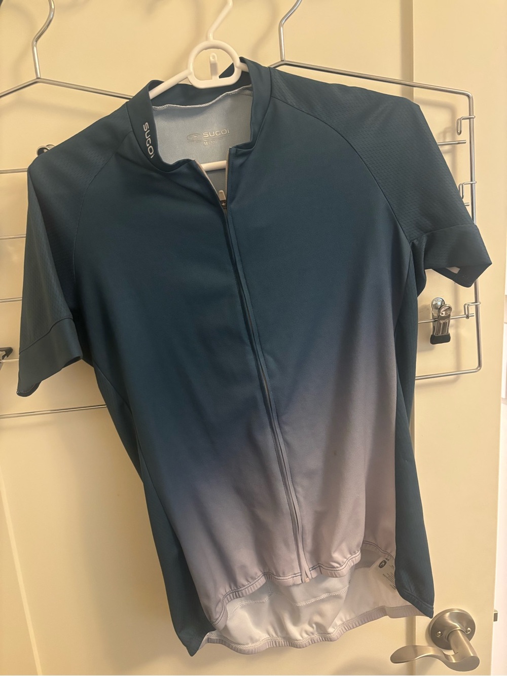 SUGOI Deep Teal Short Sleeve Cycling Jersey